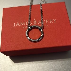 James Avery 24” Beaded Changeable Charm Necklace Holder